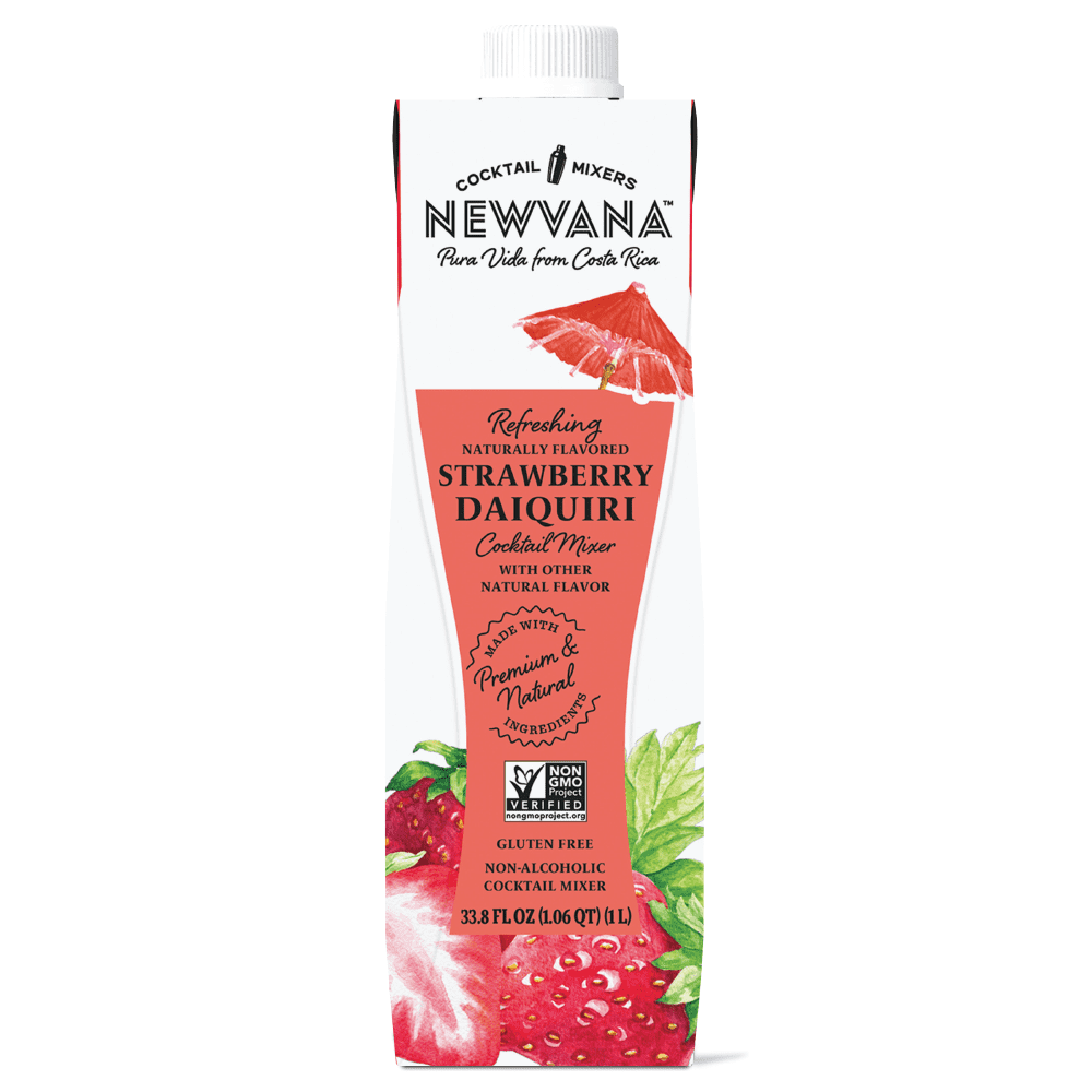 Newvana Strawberry Daiquiri, 1 Liter, Cocktail Mix