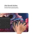 thumbnail image 5 of Hirioo Cute Flower Owl for Mouse Pad ,Anti-Slip Base, Durable Stitched Edges, Perfect for Gaming, Office, and Home Use,16x35.5in, 5 of 9