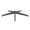 Style C, variant on feet Swivel Chair Base ,Universal Metal Leg Iron Chair Foot ,Removable Desk Chair Base for Swivel Chair, Office Chair Desk ,Chair Home Style C