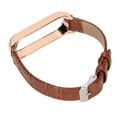 thumbnail image 3 of Correas De Reloj De Cuero De Liberación Rápida, Diseño Contratado, Correa De Reloj De Pulsera De Cuero Elegante Y Amigable Con La Piel, Patrón De Bambú Con Hebilla Para Mi ANGGREK Otros, 3 of 8