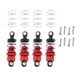 thumbnail image 2 of amortiguador 4pcs RC Car Shock Damper Amortiguador de choque ajustable de metal Accesorios de reemplazo de actualización de RC para TT02 1:10 Reemplazos de Magideal amortiguador, 2 of 7