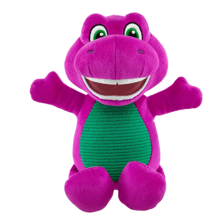 BARNEY'S WORLD Plush Dinosaur Toy for Toddlers 8-inch Soft Hugging