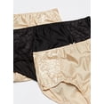 thumbnail image 3 of Women's Bali DFDBB3 Double Support Brief Panty - 3 Pack (black/soft taupe 6), 3 of 5