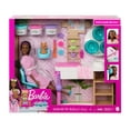 thumbnail image 3 of Barbie Coffret de jeu Journée au Spa et Masque Facial, Brun, 3 of 9