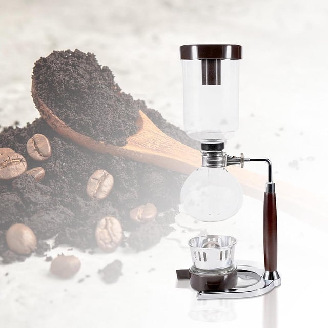 Elodie Siphon Coffee Maker Sturdy Coffee Brewer Elegant Vacuum for Home Cafe 500ML