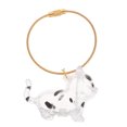 thumbnail image 1 of Recuerdo de pelo de gato: llavero transparente con forma de gato para guardar pelo. Cápsula conmemorativa para recuerdos de mascotas, festivales y uso diario., 1 of 6