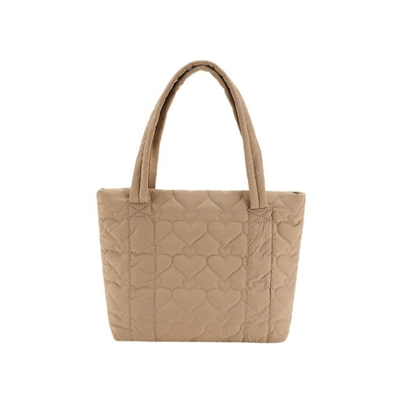 Quilted Shoulder Bag for Women Puff Hobo Handbag Lightweight Tote Bag Padding Bag Satchel Gym Bag Travel Bag