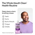 thumbnail image 4 of Listerine Total Care Enjuague bucal anticaries con flúor sin alcohol Enjuague bucal con 6 beneficios para ayudar a matar el 99 % de los gérmenes que causan el mal aliento Fortalece el esmalte Sabor a, 4 of 5