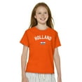 thumbnail image 3 of Dutch Flag Holland Soccer Fan Pride Crewneck T Shirts Boy Girl Teen Brisco Brands L, 3 of 5