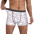 thumbnail image 2 of Kdxio Men's Boxer Briefs with Rabbit Eating Print - Comfortable and Breathable Underwear for Everyday Wear, 2 of 7