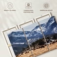 thumbnail image 6 of Elephant Stock Elks Of Rocky Mountains Wall Art - Horizontal Multi Panel Canvas - Living Room Wall Decor - Nature Multi Panel - Brown And Blue Decor - 65" x 42", 6 of 8