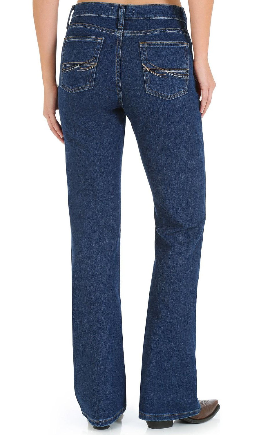 wrangler women's as real as wrangler classic fit bootcut jean