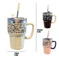thumbnail image 3 of Insulation Cup Large Capacity 2024 New Men and Women High Value Coffee Cup Simple Portable Water Cup With Handle Stainless Steel Thermos Cup*1 Clearance!, 3 of 9