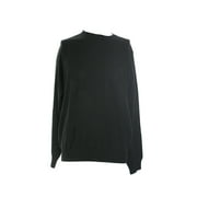 Black Diamond Knit Crew Neck Sweater L