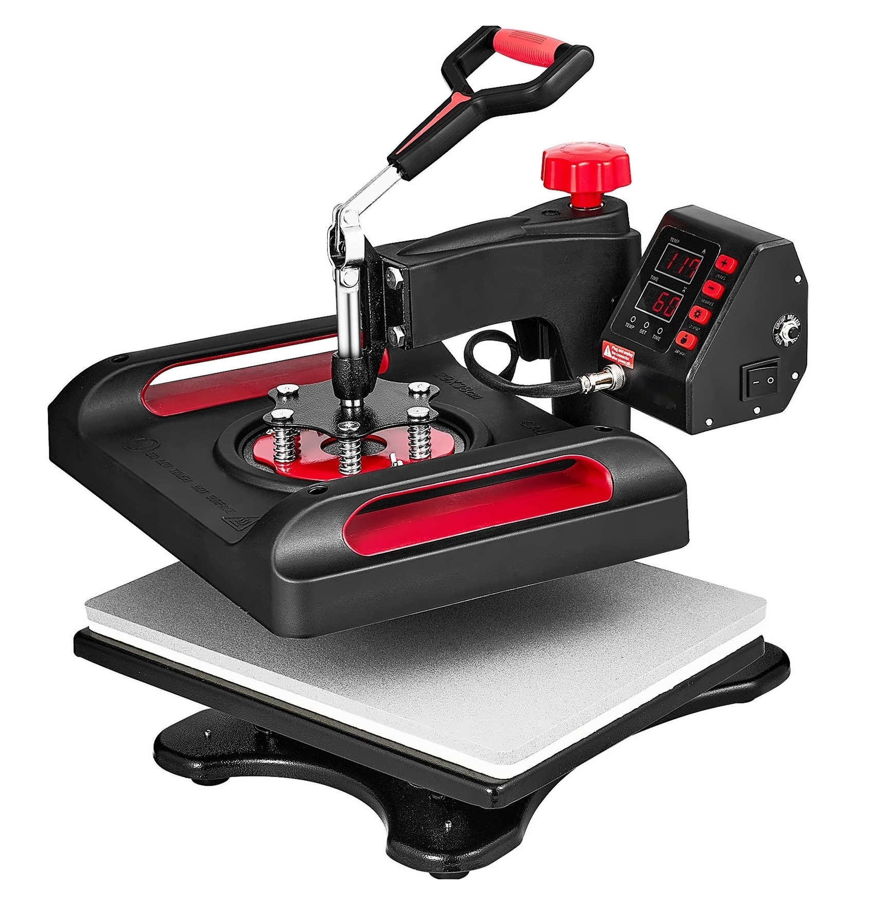 11 in 1 Heat Press Machine, 12x15 Inch Multifunctional Swing Away Printer