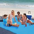 thumbnail image 5 of Beach Blanket, Sandproof Waterproof Beach Mat Quick Dry Lightweight Portable Oversized Picnic Mat, 5 of 5