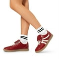 thumbnail image 5 of DREAM PAIRS Girls' Leopard Print Sneakers with Hook & Loop Strap and Lace-Up Casual Shoes, 5 of 6