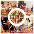 thumbnail image 4 of Fruit Platter Tray for Parties with 5 Removable Compartments | Dried Fruit Storage Organizer Plate for Entertaining Picnics Camping Thanksgiving Christmas, 4 of 9