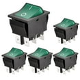 thumbnail image 4 of 5 Pcs Rocker Switch 40A 250V On/Off Toggle Switch 6 Pins 2 Positions Boat Switch, 4 of 8