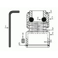 thumbnail image 1 of Grey Pneumatic GYCH1000-10 Set Screw CH1000 & CH8000 Chisel Repair Part, 1 of 1