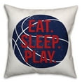 thumbnail image 2 of Creative Products Eat. Sleep. Play. 16x16 Spun Poly Pillow, 2 of 3