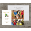 Truckful of Trees - Deluxe 5x7 Personalized Holiday Holiday Card
