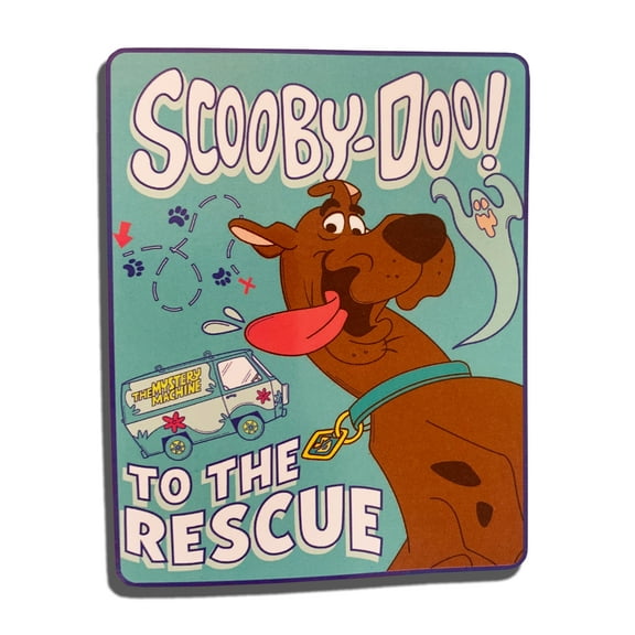 Scooby-Doo Our Pal Scooby Blanket Warm Soft Super Throw 46" x 60''