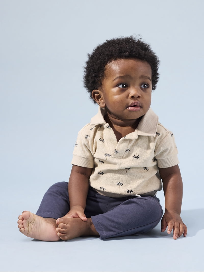 Little Star Organic Baby Boy 6Pc Mix & Match Outfit Set - Walmart.com
