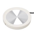 thumbnail image 3 of Calentador de tazas de 30 W, calentamiento rápido constante, posavasos de temperatura de 55 a 60 ℃ para oficina, enchufe de EE. UU. de 100-240 V, 3 of 13