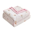 thumbnail image 3 of AZXY Summer Quilt, Twin Size Cotton Cooling Quilt, 59.06x78.74 in Lightweight Bedspread Coverlet, Breathable Washable Summer Blanket for Hot Sleepers, 3 of 6