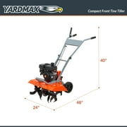 Yardmax Compact Front Tine Tiller 80cc