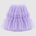 thumbnail image 2 of Gubotare Rainbow Tutu Toddler Tutus for Girls Layered Tulle Tutu Skirts Birthday Dance Party Supplies7T 8T (Purple,7-8 Years), 2 of 3