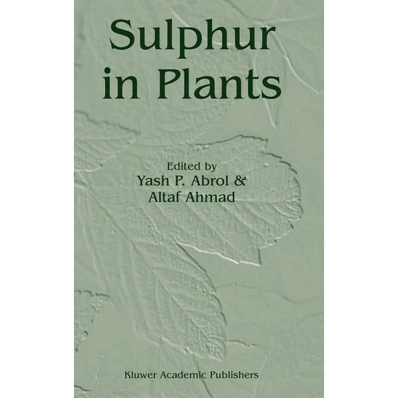 Sulphur in Plants, (Hardcover)