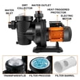 thumbnail image 4 of Solar Swimming Pool Filter Pump System For Above Ground Pool DC Solar Powered Pool Pumps Kits Equipment With Controller ,High Efficiency, 4 of 7