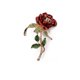 thumbnail image 1 of Qarigey Broche de flor rosa para mujer, pasador de pecho estético Retro para fiesta, joyería artística para boda, vacaciones, accesorios de disfraz Accesorios de disfraces Qarigey AP010763-00, 1 of 6