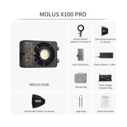 ZHIYUN MOLUS X100 PRO Package [Official] 100W COB LED Light Photography Lighting Outdoor Photo/Video Shooting
