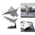 thumbnail image 1 of 2x 1:72 Rafale Fighter Plane Y 1: 100 EF2000 Plane Decoración para hogar CUTICAT 1 72 aviones de combate, 1 of 8