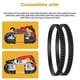thumbnail image 3 of 2 Pack 650721-00 Bandsaw Tires Belt Band Saw Rubber Tires Belt for 514002079 A02807 DCS374 DWM120, 3 of 5
