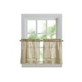 thumbnail image 5 of CHF Bridget Tier Curtain, 36"L x 56"W, Natural, Polyester/Linen, Indoor, Adult, 5 of 5