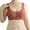 Brick Red, variant on Comfortable Front Closure Women's Non Wired Bra Vest Style for Mature Women Lightweight and Versatile Everyday Wear Push up Bra Strapless Bra for Women plus Size Compression Bras Women Bra