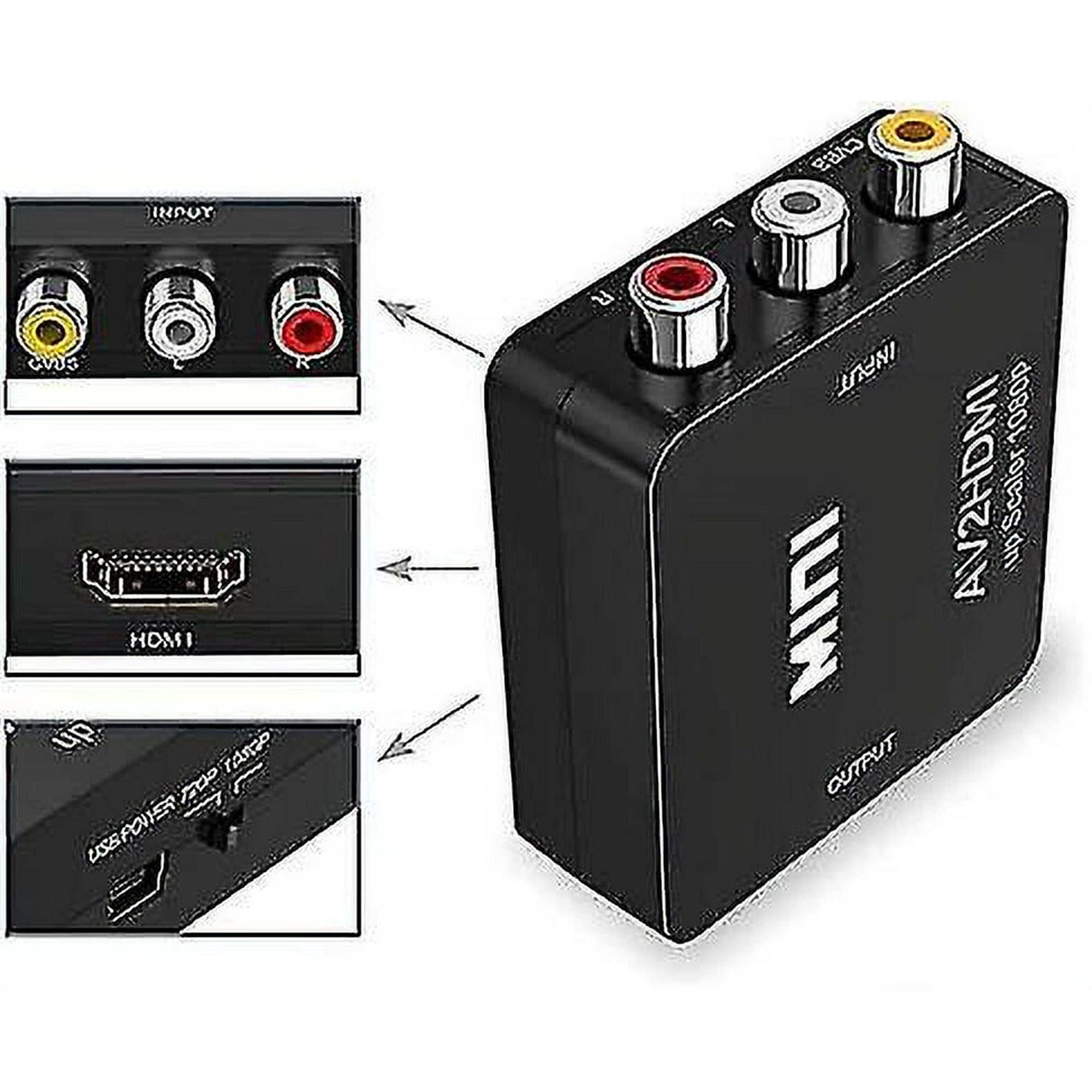 Convertidor de rca a hdmi walmart best sale