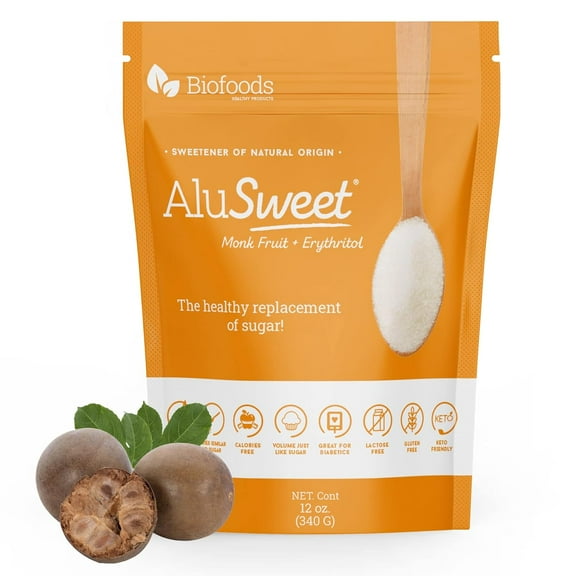 Alusweet Monk Fruit Sweetener with Erythritol