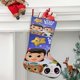 thumbnail image 2 of Little Baby Bum Tema: Calcetines de Navidad, fino lino blanco para colgar en escaleras y chimenea, decoración navideña para el hogar, regalo de Navidad. 45cm × 32cm, 2 of 5