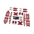 thumbnail image 2 of Almencla 1/16 RC Car Upgraded Metal Parts RC Car Accessory Sturdy Spare Accessory Kits for Q130A C8805 DIY Accessory RC Hobby Car Red, 2 of 8