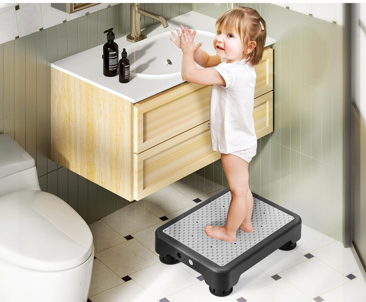 LLMRR Step Stool for Seniors and Adults, 550 lbs Capacity photo 5