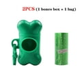 thumbnail image 3 of 2Pcs Bone Shaped Poop Bag Dispenser Pet Dog Waste Bag Holder Plastic Garbage Bag Dispenser Carrier Case Disposal Bag Dispenser (Red), 3 of 7