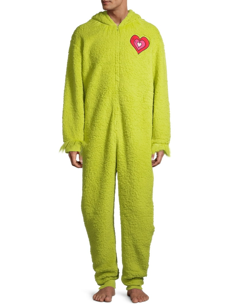 Seuss The Grinch Matching Family Christmas Pajamas Union Suit