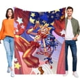 thumbnail image 1 of Sundrop y Moondrop anti-pilling, suave, ligera, esponjosa y acogedora de lujo para hogar y cocina – Perfecta para niños y adultos,80X100cm, 1 of 6