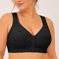 thumbnail image 5 of Tbopshirt Bras for Women Push Up Bra Plus Size Plus size Front closure Seamless Mom Bra for Wireless Cup Bra Side Support for Underarm Sports Bra, 5 of 9
