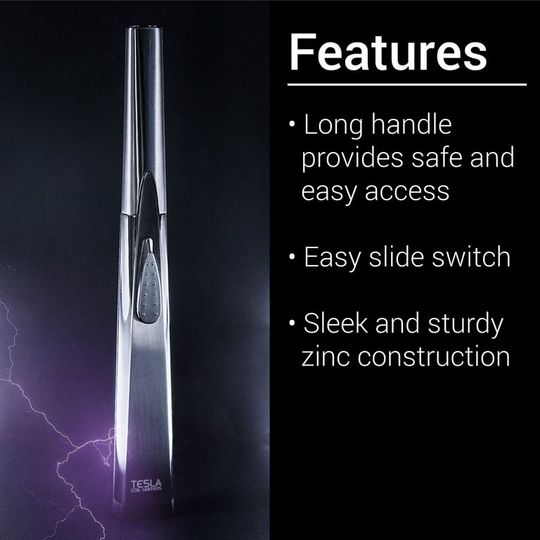 Tesla Coil Lighters™ USB Rechargeable Windproof Arc Lighter (1. Gun Metal)  : Health & Household 